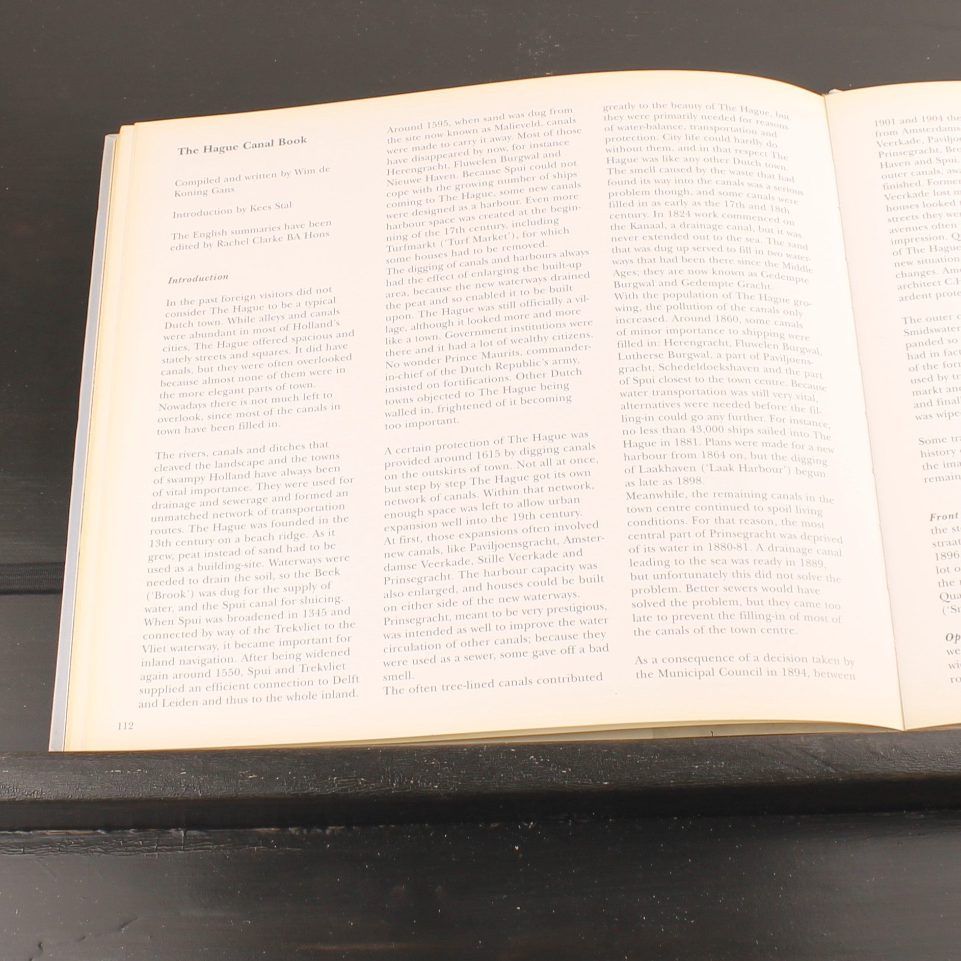 Het Haagse Grachtenboek (1999) – Oude Foto’s 1855–1950 – Den Haag Historie – Gebonden Editie