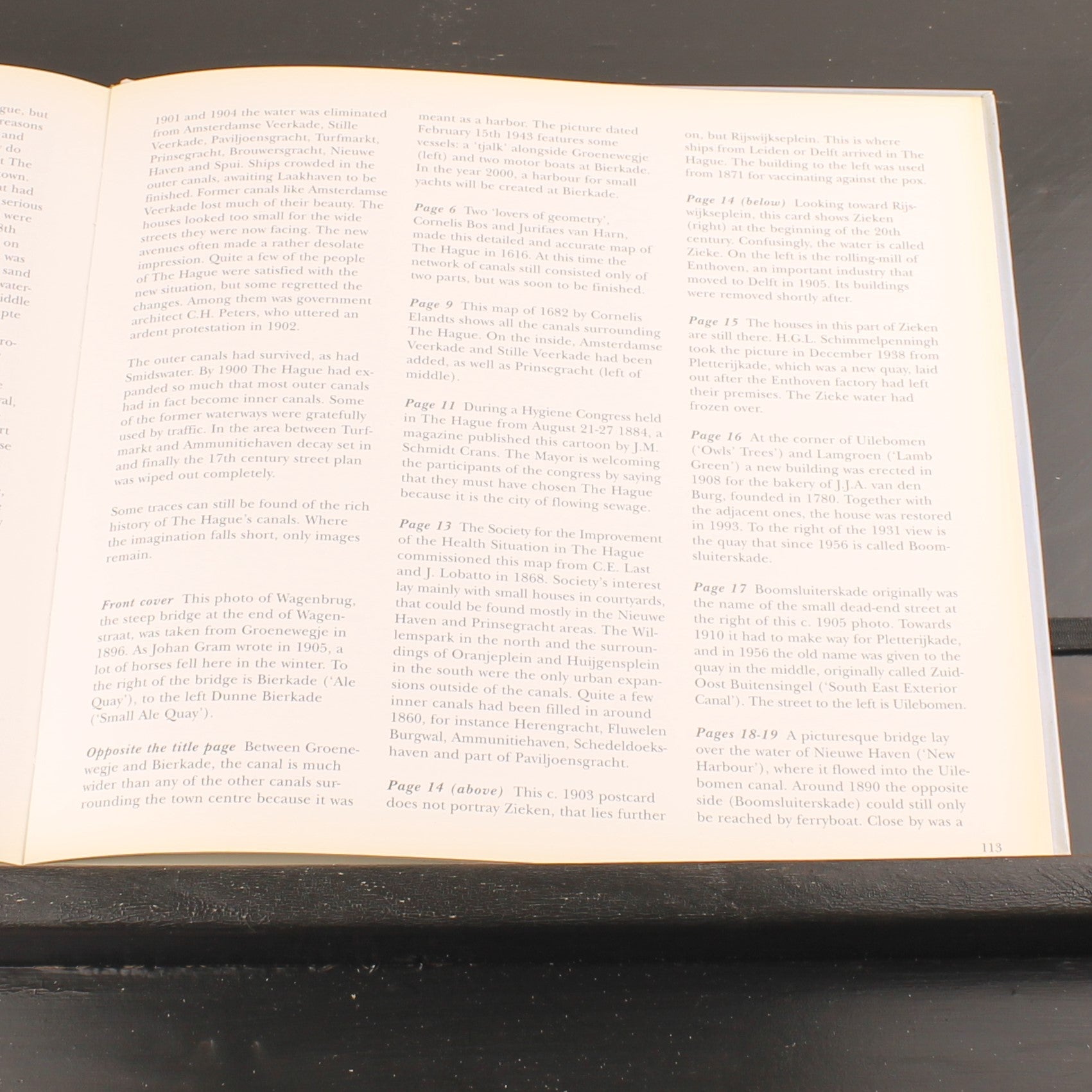 Het Haagse Grachtenboek (1999) – Oude Foto’s 1855–1950 – Den Haag Historie – Gebonden Editie