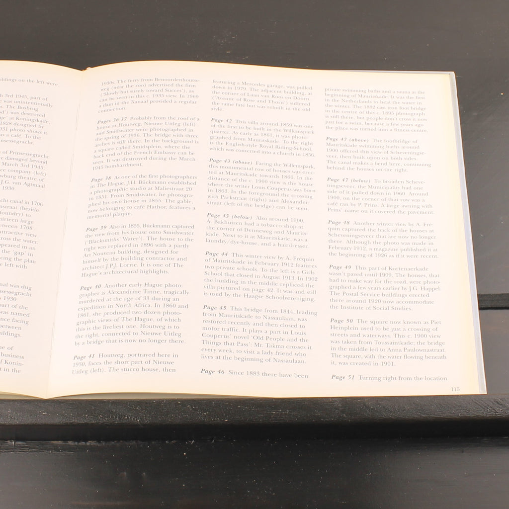 Het Haagse Grachtenboek (1999) – Oude Foto’s 1855–1950 – Den Haag Historie – Gebonden Editie