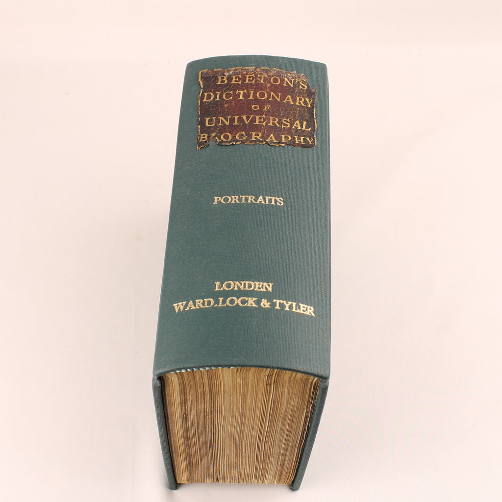 Beeton’s Dictionary of Universal Biography 1870 – Victoriaanse Encyclopedie met Gravures – Ward Lock London