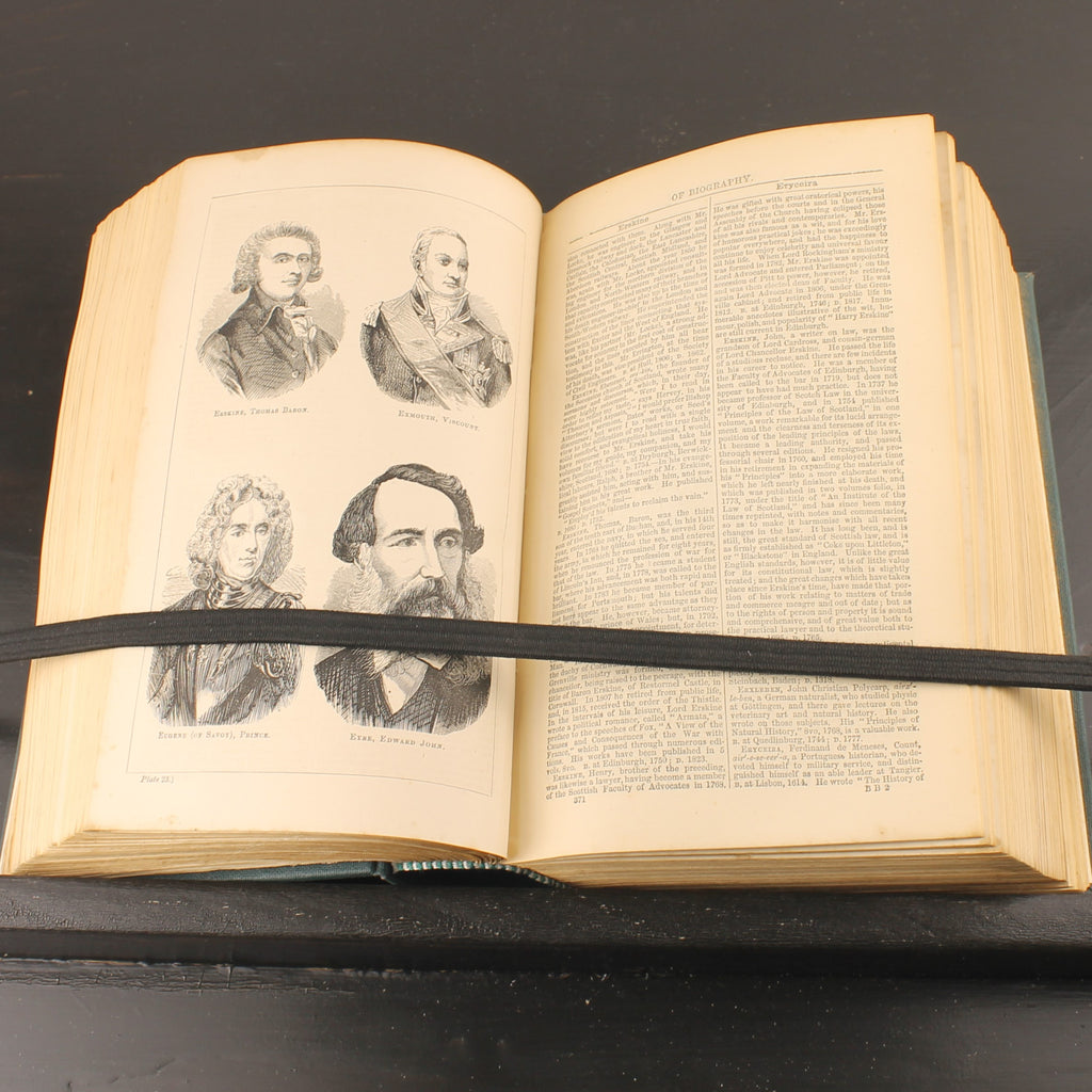 Beeton’s Dictionary of Universal Biography 1870 – Victoriaanse Encyclopedie met Gravures – Ward Lock London