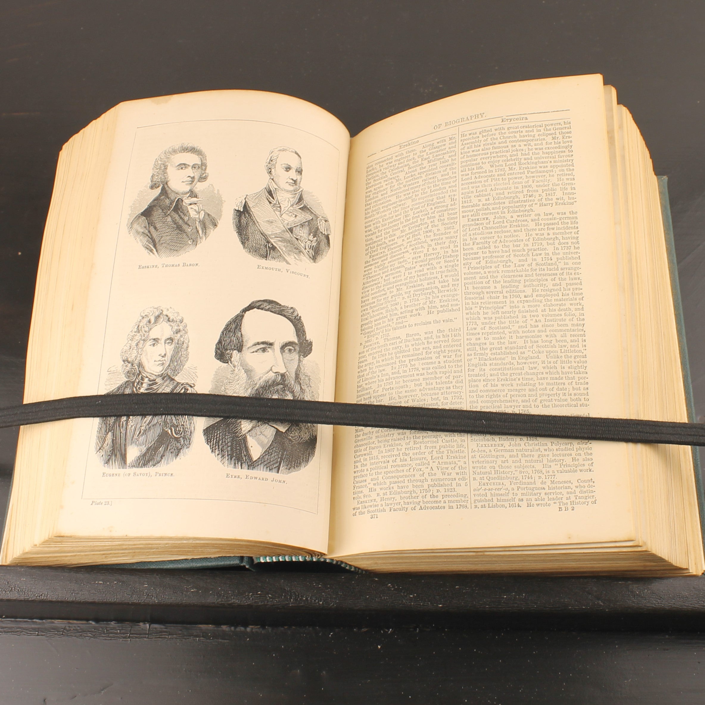 Beeton’s Dictionary of Universal Biography 1870 – Victoriaanse Encyclopedie met Gravures – Ward Lock London