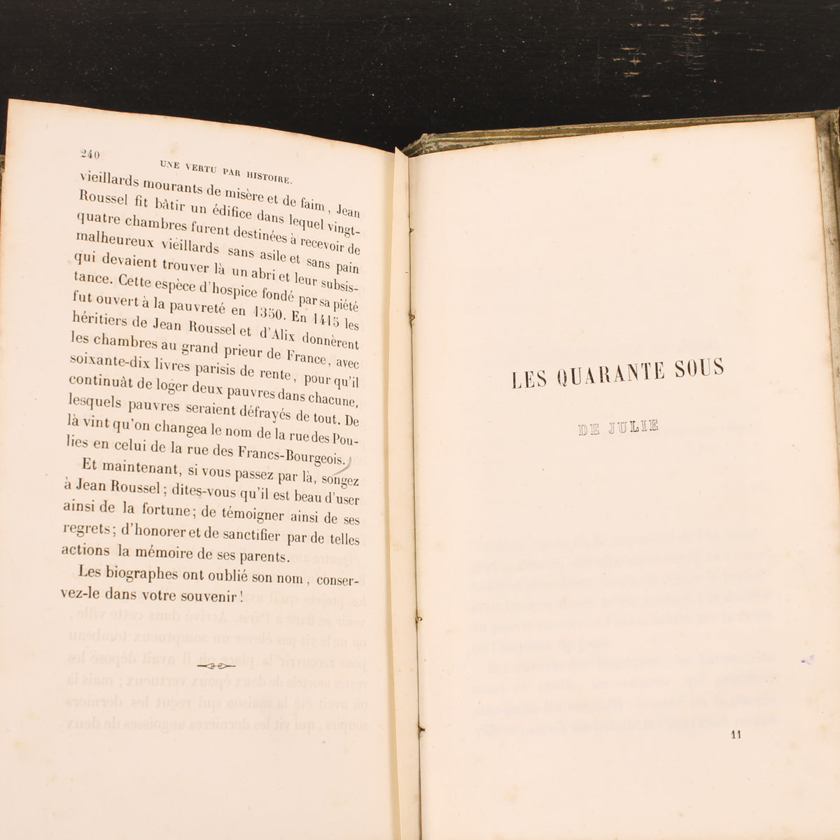 Une Vertu par Histoire - Rosine de La Salle Midy - Ad. Mame et Cie, Tours 1848