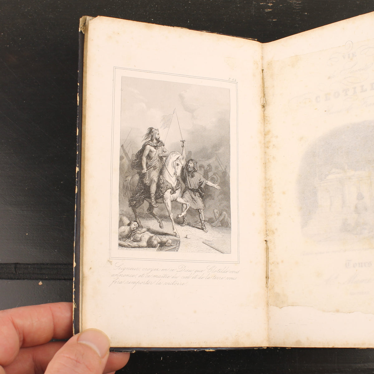 Vie de Sainte Clotilde - Sophie de Renneville - Ad. Mame et Cie, Tours 1846