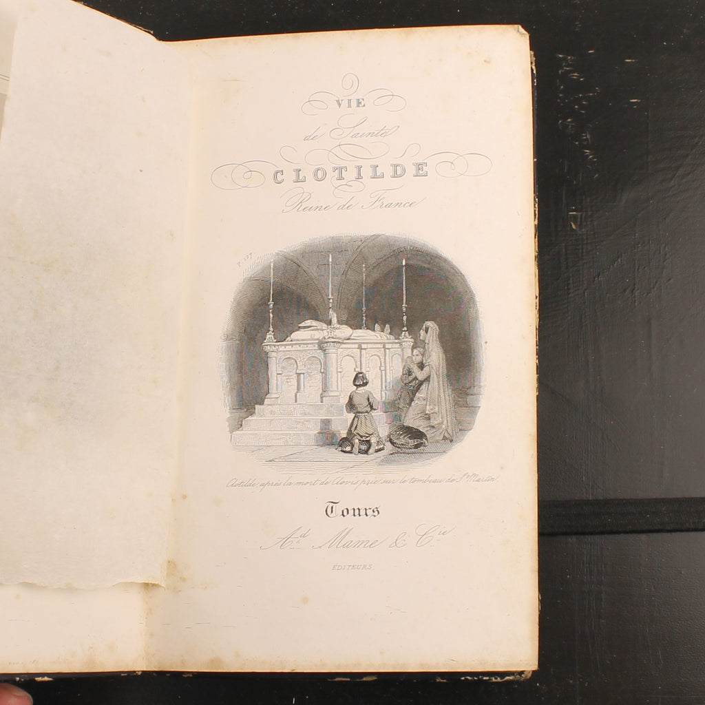 Vie de Sainte Clotilde - Sophie de Renneville - Ad. Mame et Cie, Tours 1846