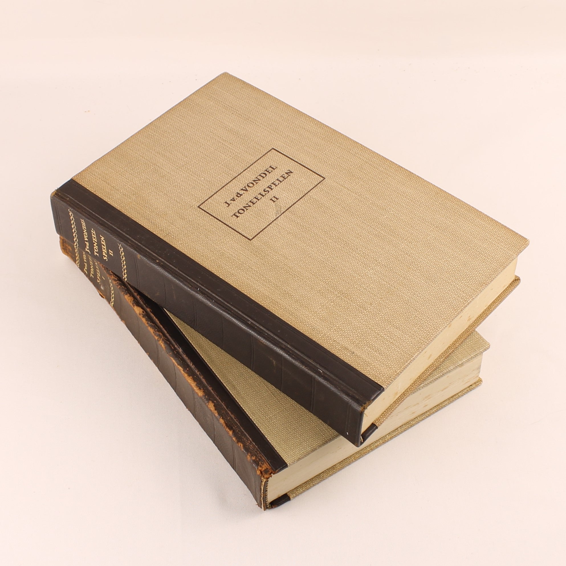 Vooroorlogse Vondel Toneelspelen – 2 Delen (1939–1941) – Elsevier Amsterdam – Bibliotheek der Nederlandsche Letteren