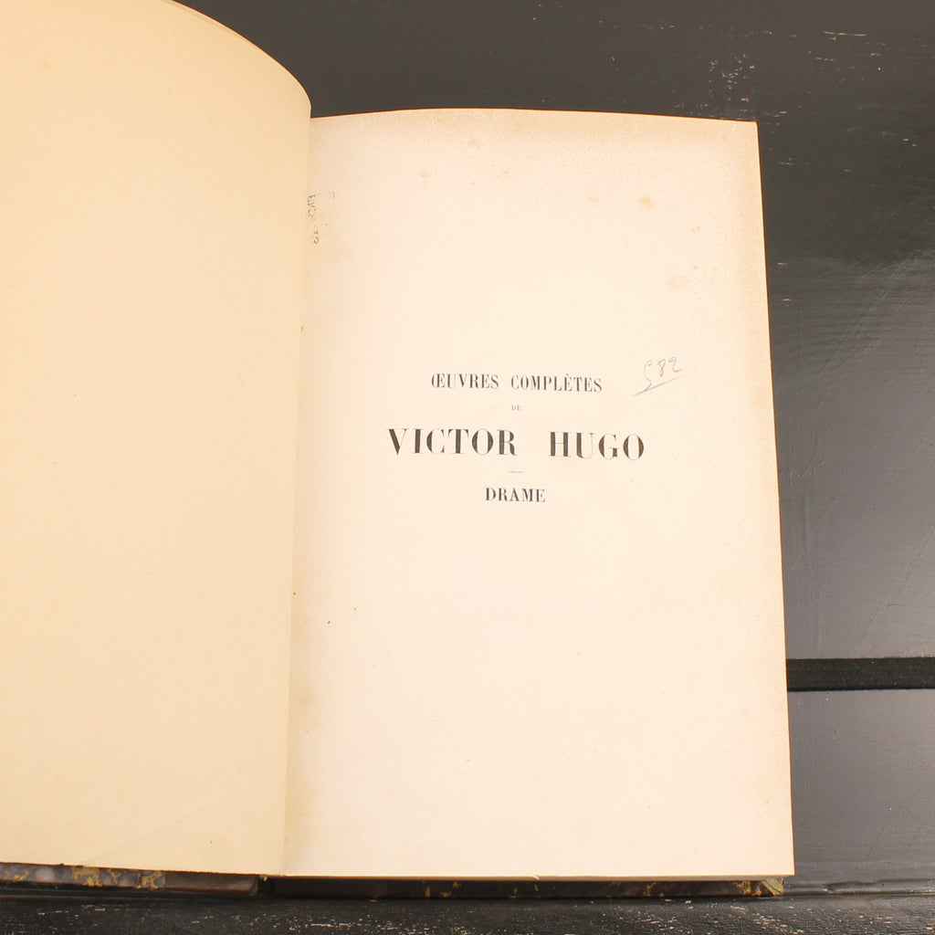 Victor Hugo - Œuvres Complètes: Drame I & II - 1869 - 10 gravures