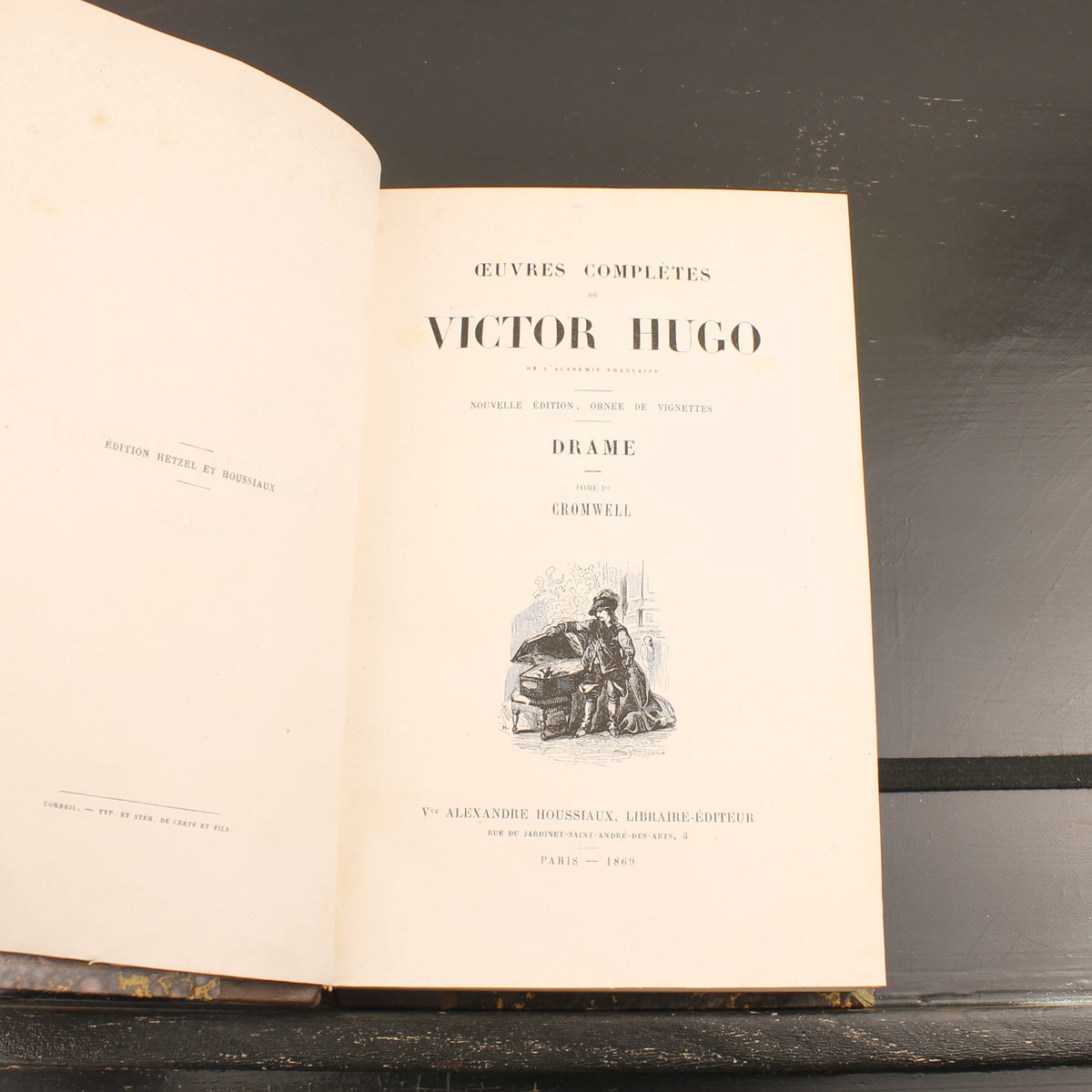 Victor Hugo - Œuvres Complètes: Drame I & II - 1869 - 10 gravures