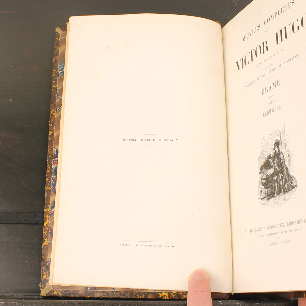 Victor Hugo - Œuvres Complètes: Drame I & II - 1869 - 10 gravures