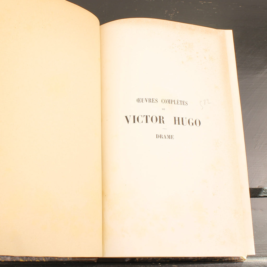 Victor Hugo - Œuvres Complètes: Drame I & II - 1869 - 10 gravures