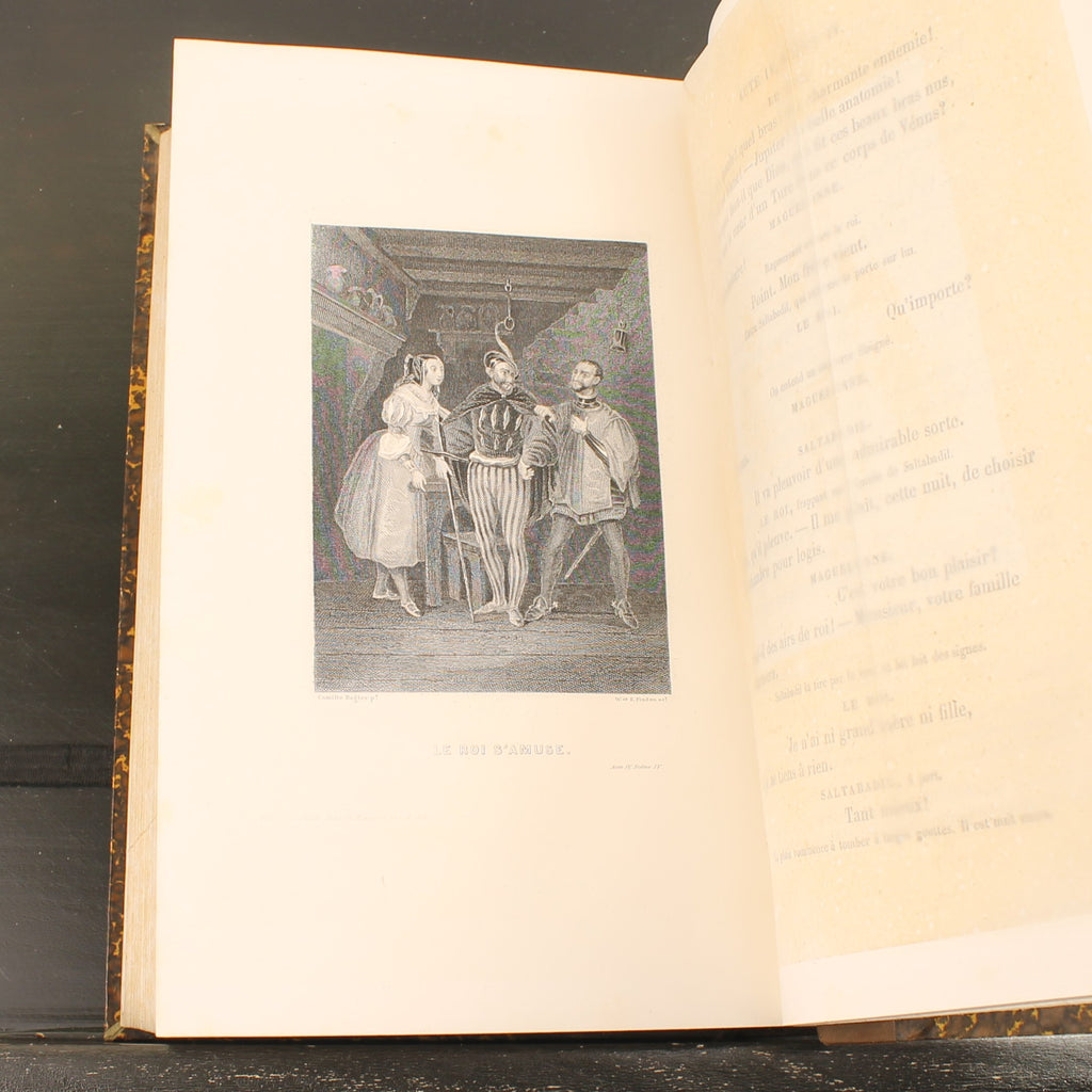 Victor Hugo - Œuvres Complètes: Drame I & II - 1869 - 10 gravures