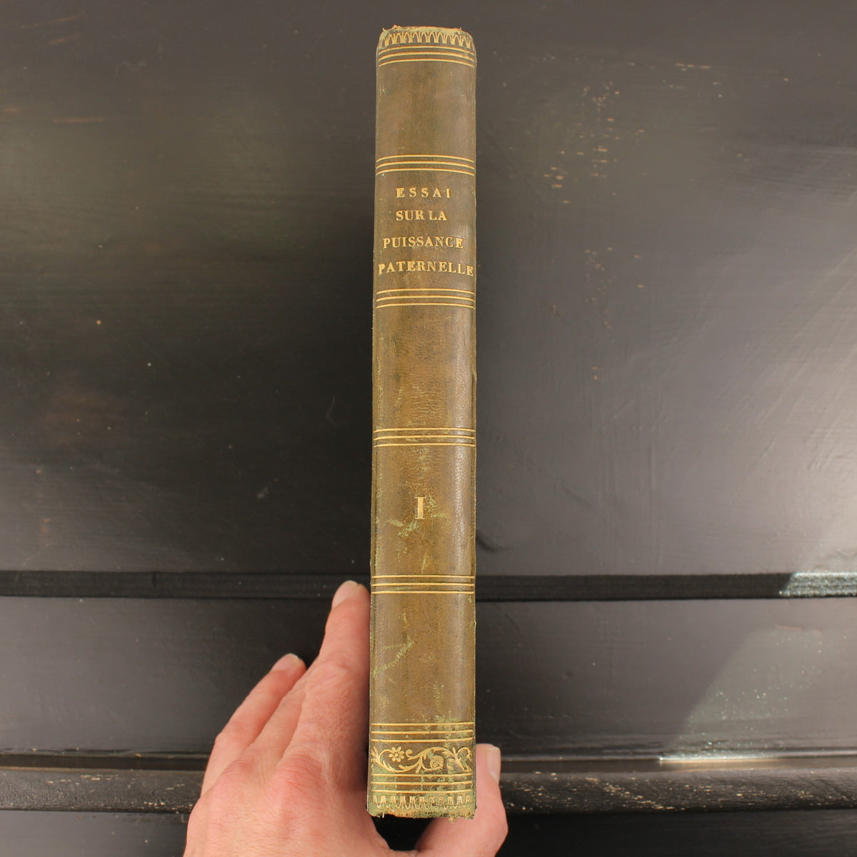 Ensaio sobre o Poder Paternal | Chrestien de Poly | Conjunto Completo de 2 Partes 1820