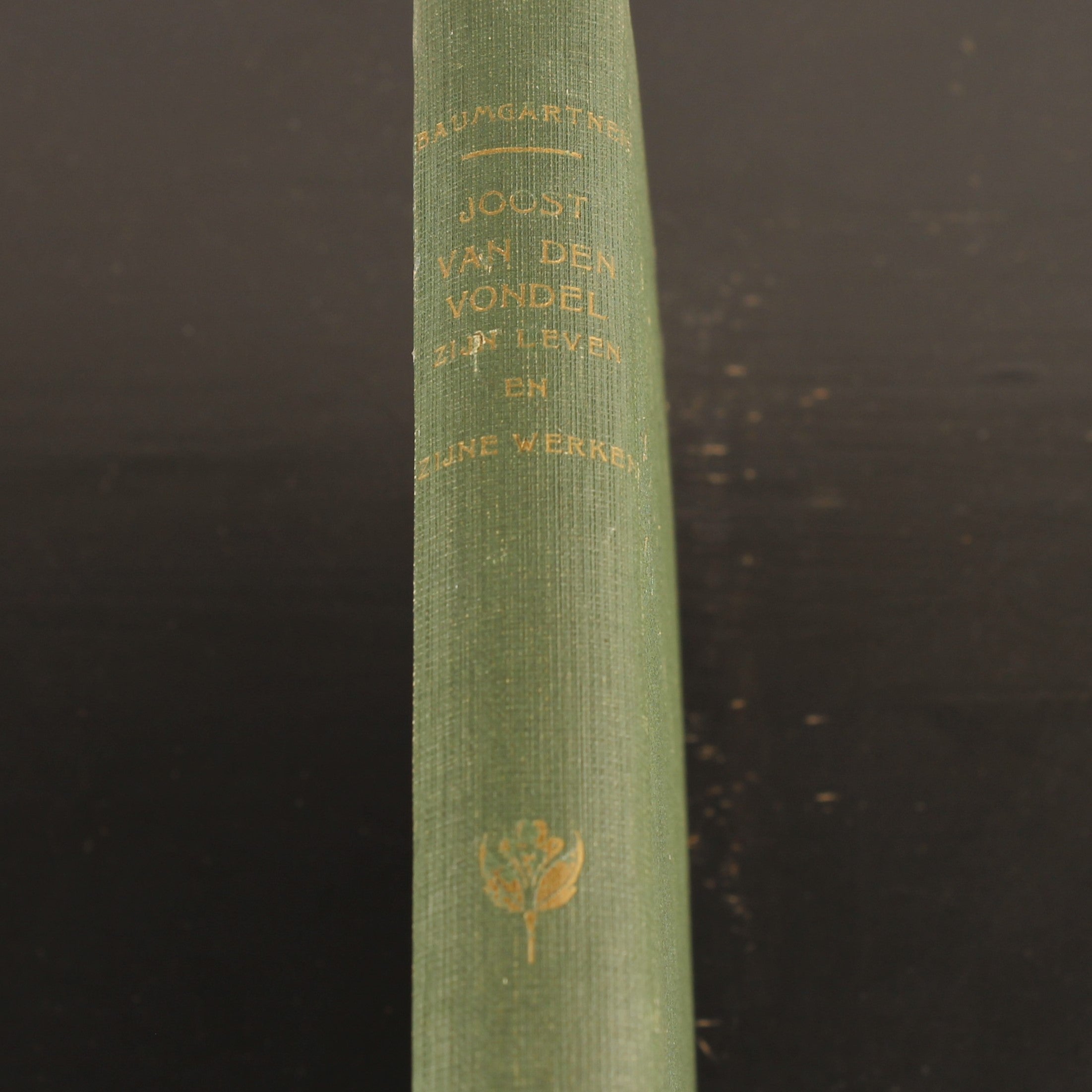 Livre ancien 1886 – Joost van den Vondel – Baumgartner – Avec dessins au crayon signés – Amsterdam