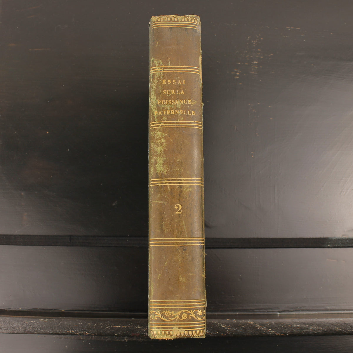Ensaio sobre o Poder Paternal | Chrestien de Poly | Conjunto Completo de 2 Partes 1820