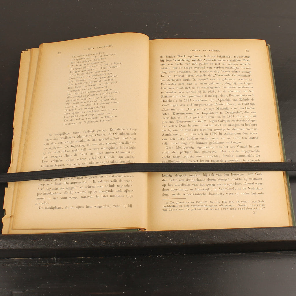 Livre ancien 1886 – Joost van den Vondel – Baumgartner – Avec dessins au crayon signés – Amsterdam