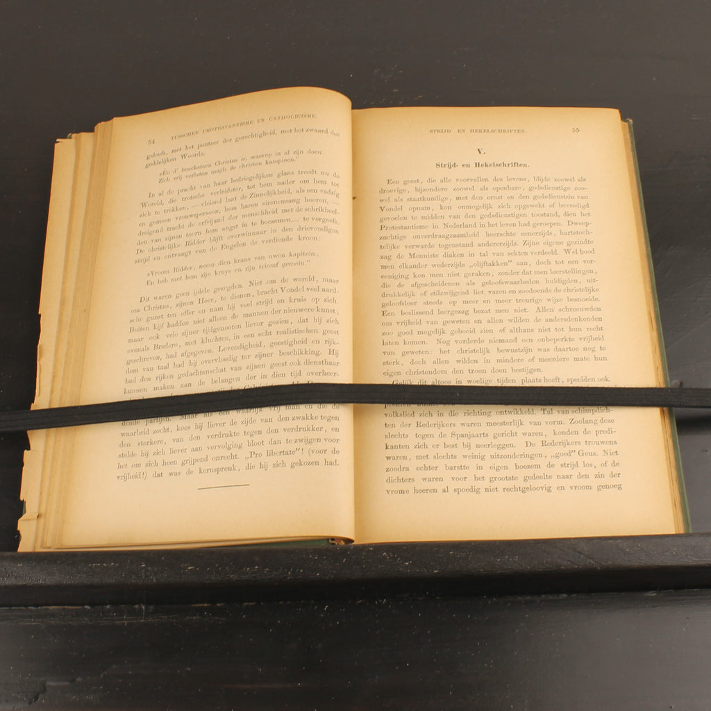 Livre ancien 1886 – Joost van den Vondel – Baumgartner – Avec dessins au crayon signés – Amsterdam