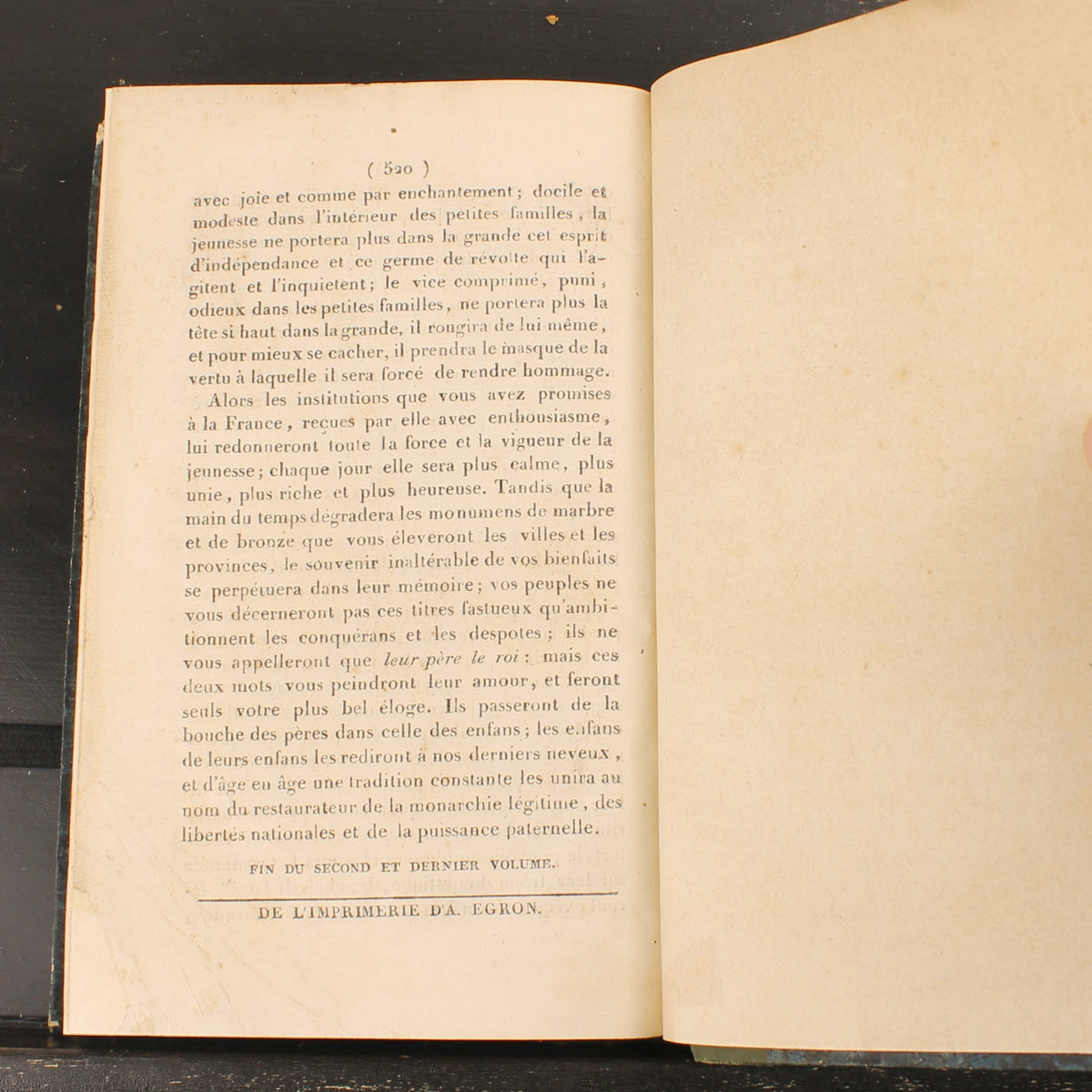 Ensaio sobre o Poder Paternal | Chrestien de Poly | Conjunto Completo de 2 Partes 1820