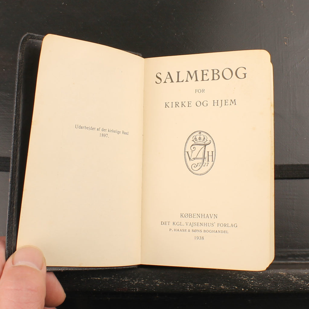 Salmebog for Kirke og Hjem - Dänisches Psalter und Kirchenbuch - Kopenhagen 1938