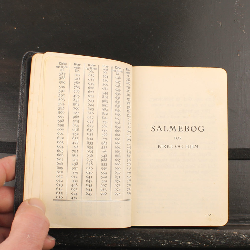 Salmebog for Kirke og Hjem - Dänisches Psalter und Kirchenbuch - Kopenhagen 1938