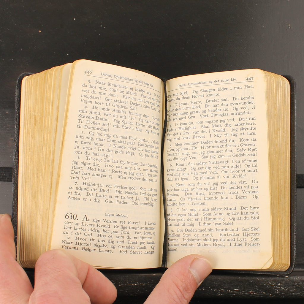 Salmebog for Kirke og Hjem - Dänisches Psalter und Kirchenbuch - Kopenhagen 1938