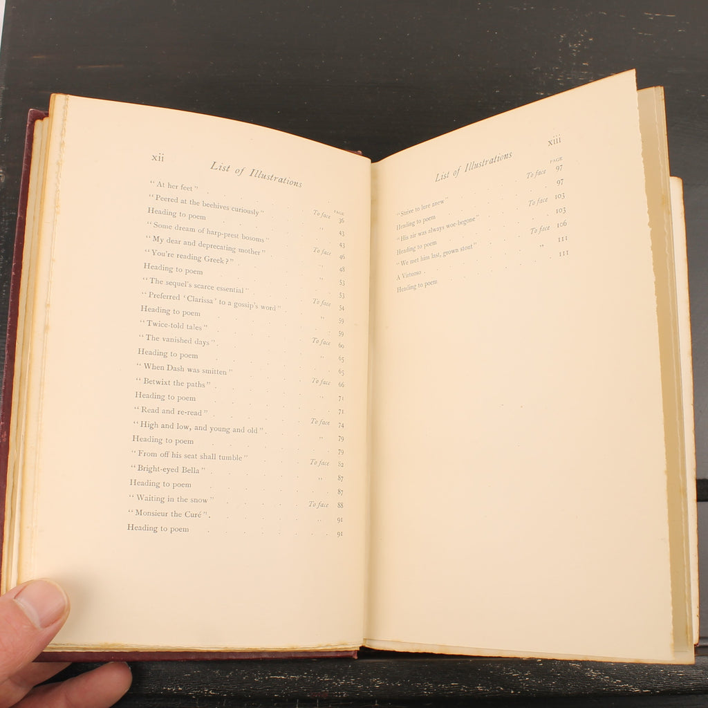 The Story of Rosina and Other Verses - Austin Dobson - Hugh Thomson - Primera Edición 1895