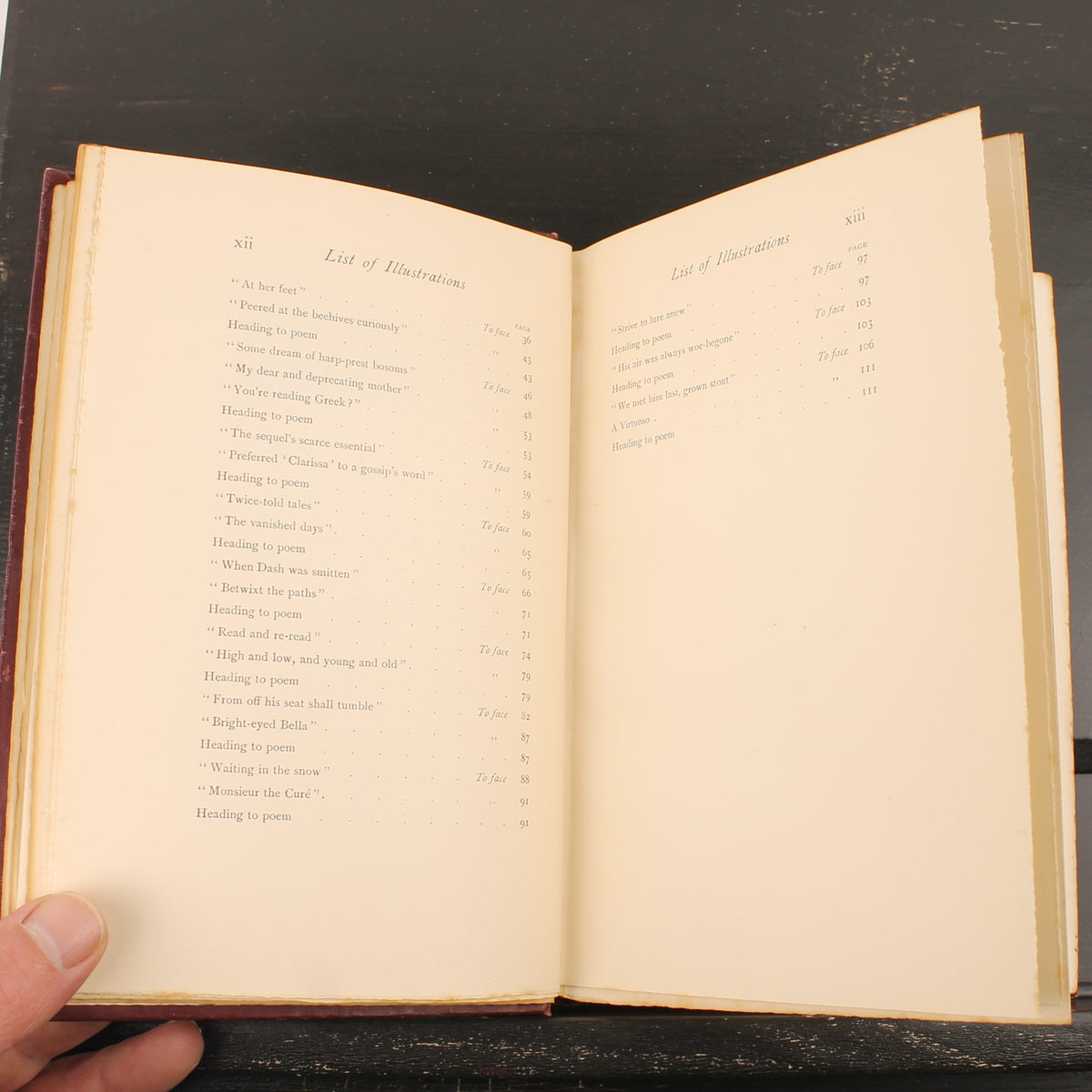 The Story of Rosina and Other Verses - Austin Dobson - Hugh Thomson - Primera Edición 1895