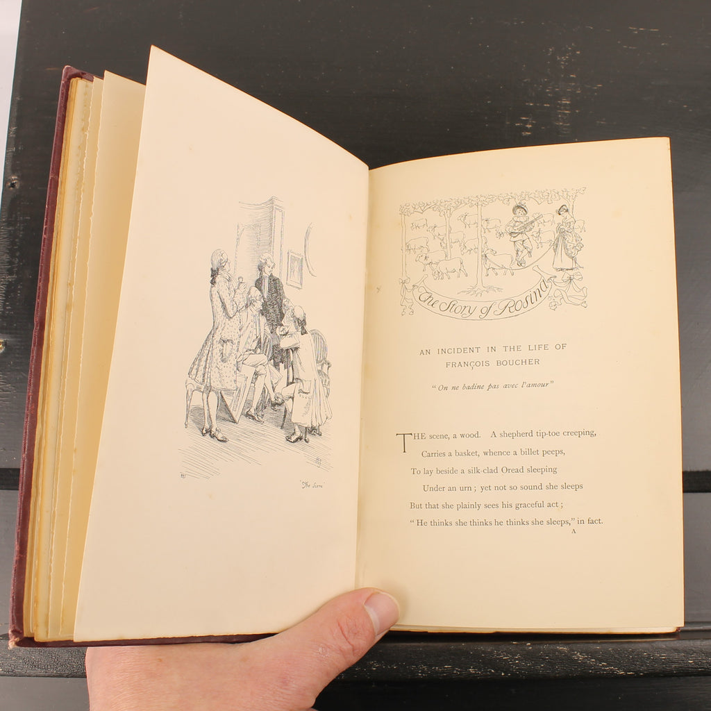 The Story of Rosina and Other Verses - Austin Dobson - Hugh Thomson - Primera Edición 1895