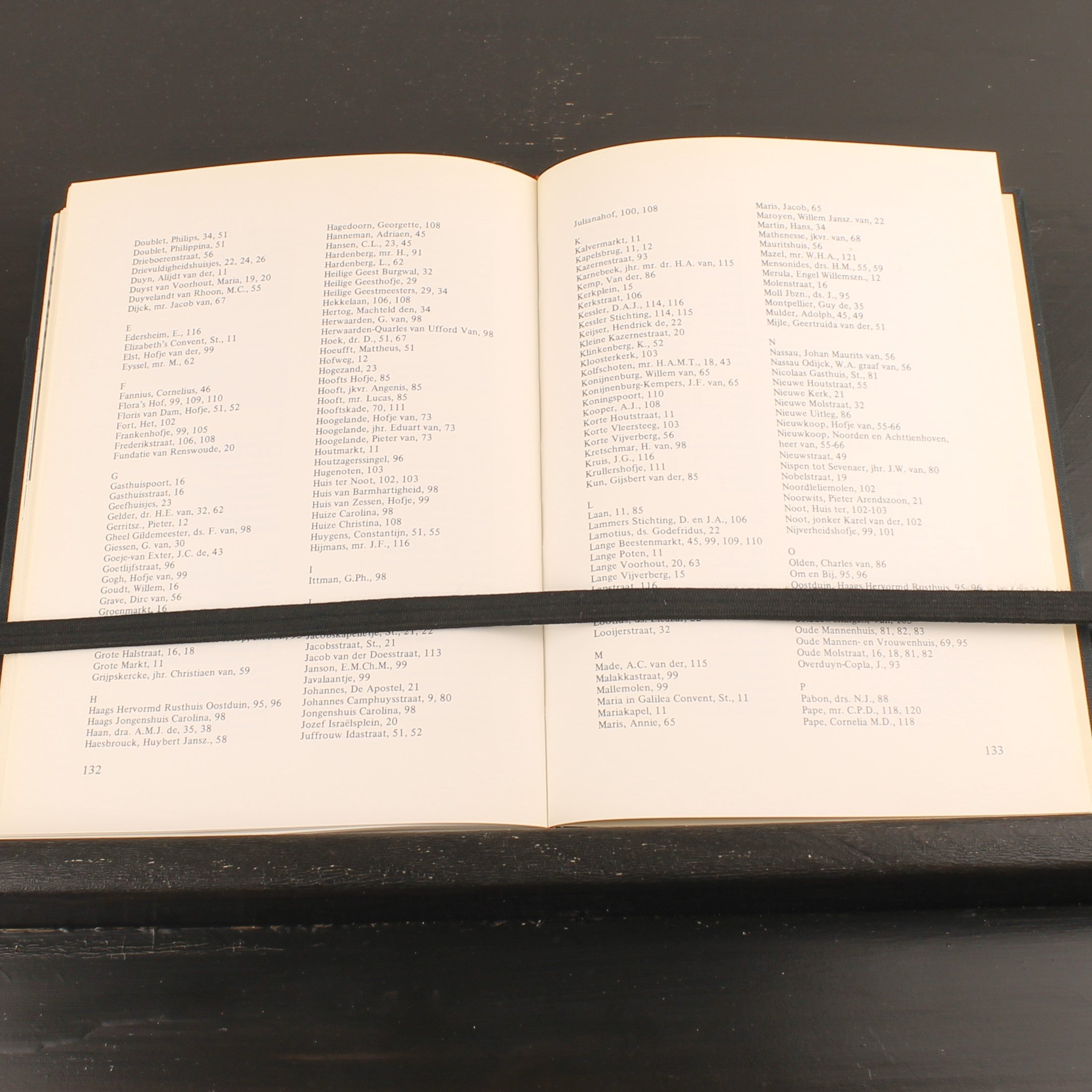 Oude Haagse Hofjes en Godshuizen (1975) – Johan Schwencke – Europese Bibliotheek – Vintage Linnen Band