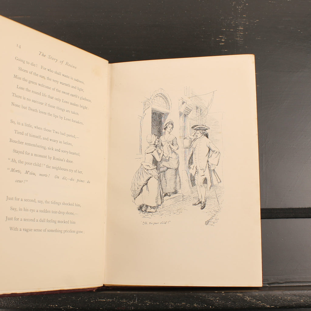 The Story of Rosina and Other Verses - Austin Dobson - Hugh Thomson - Primera Edición 1895