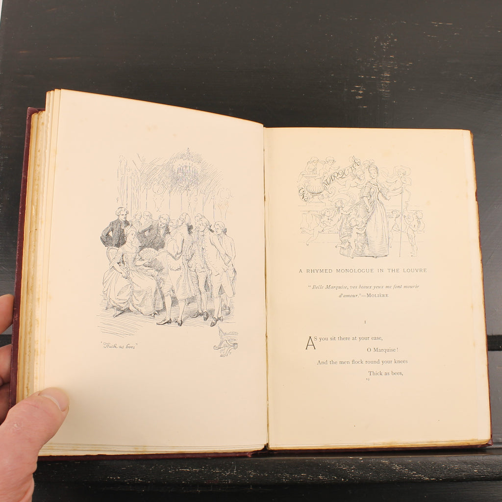 The Story of Rosina and Other Verses - Austin Dobson - Hugh Thomson - Primera Edición 1895