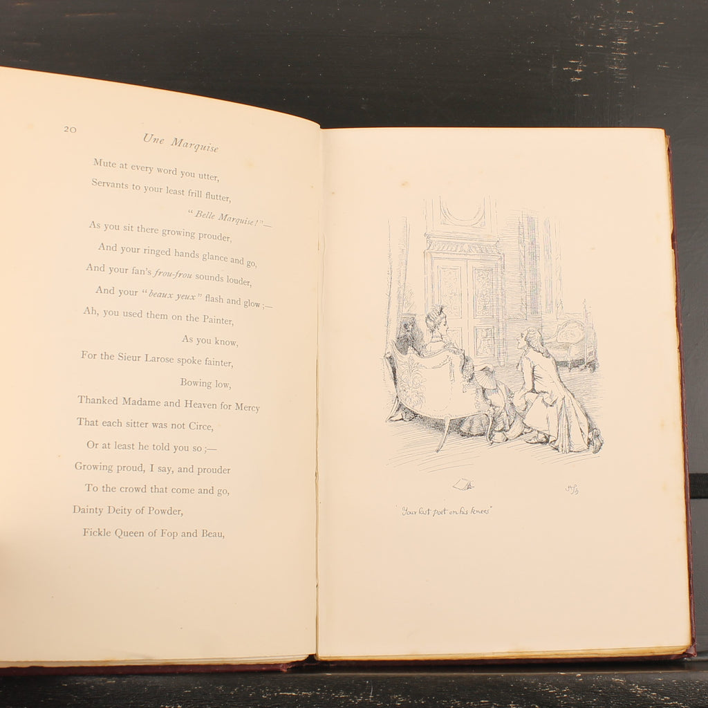 The Story of Rosina and Other Verses - Austin Dobson - Hugh Thomson - Primera Edición 1895