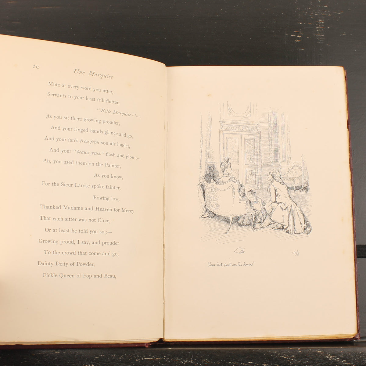 The Story of Rosina and Other Verses - Austin Dobson - Hugh Thomson - Primera Edición 1895