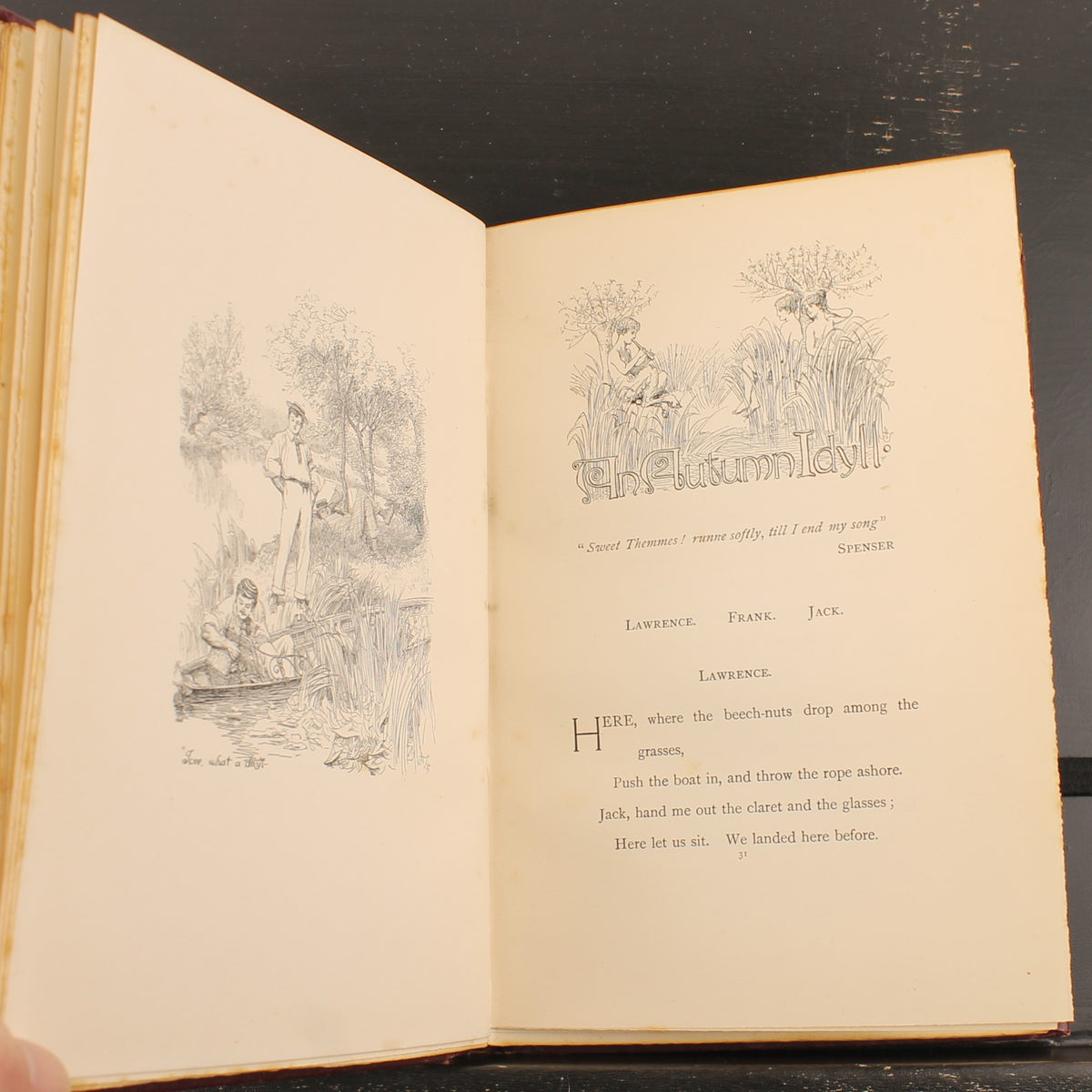 The Story of Rosina and Other Verses - Austin Dobson - Hugh Thomson - Primera Edición 1895