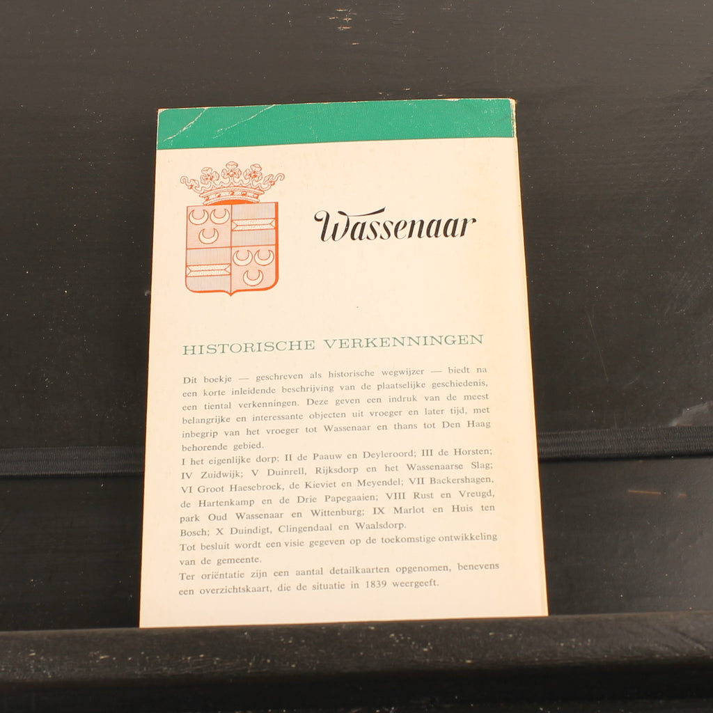 Wassenaar – Historische Verkenningen (1967) – E.M.C.M. Janson – Vintage Streekhistorie