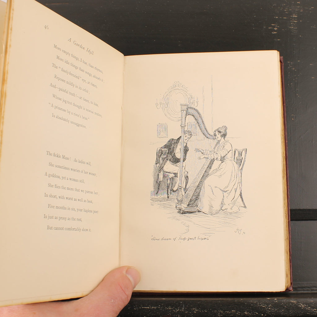 The Story of Rosina and Other Verses - Austin Dobson - Hugh Thomson - Primera Edición 1895