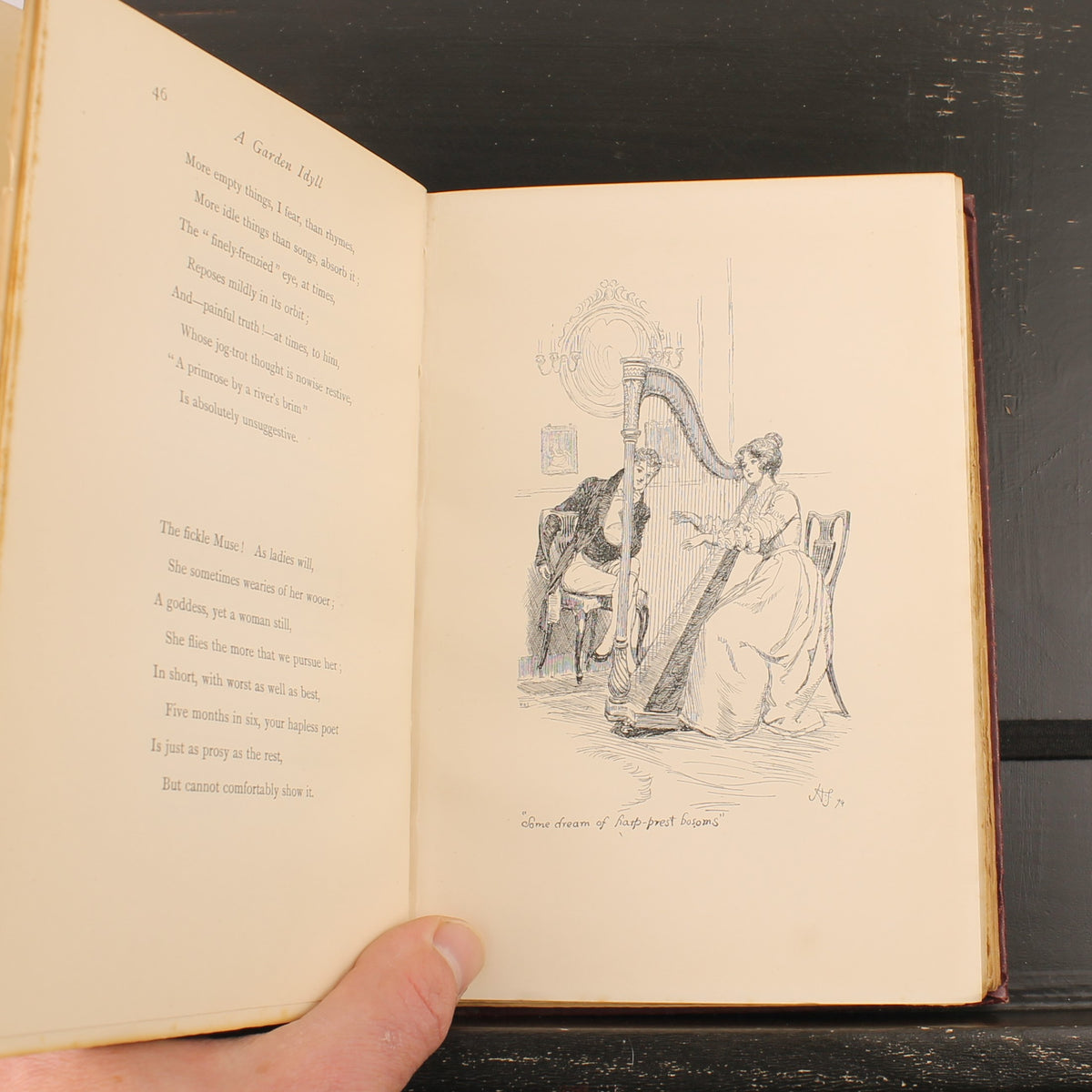 The Story of Rosina and Other Verses - Austin Dobson - Hugh Thomson - Primera Edición 1895