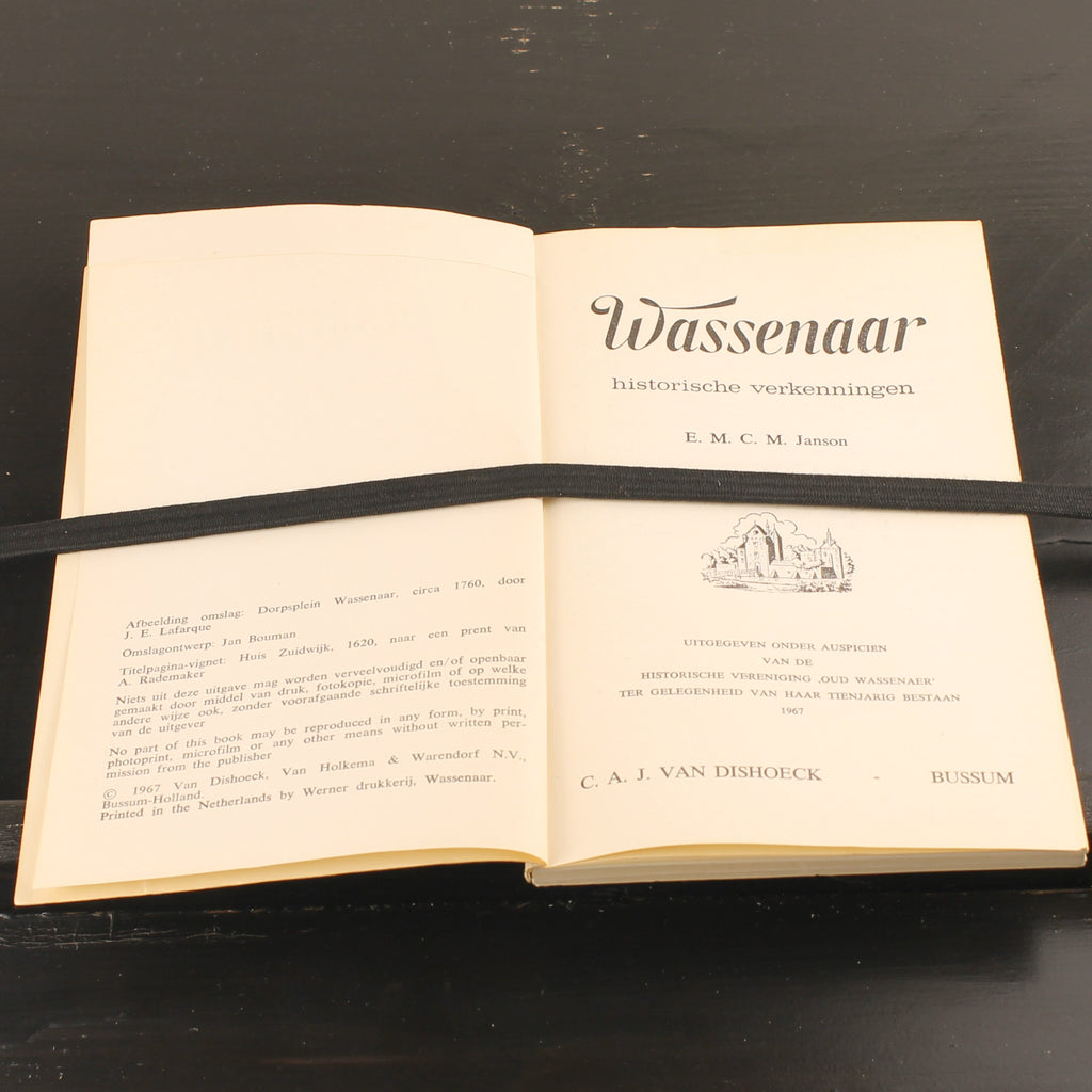 Wassenaar – Historische Verkenningen (1967) – E.M.C.M. Janson – Vintage Streekhistorie