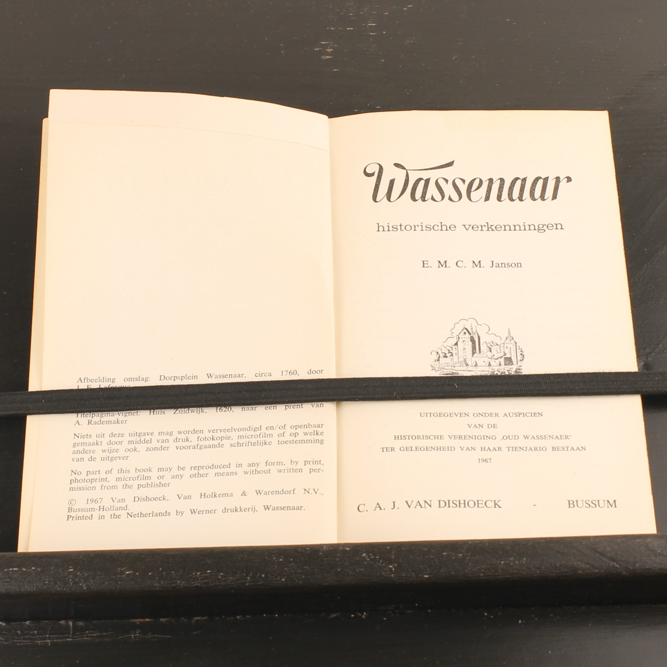 Wassenaar – Historische Verkenningen (1967) – E.M.C.M. Janson – Vintage Streekhistorie