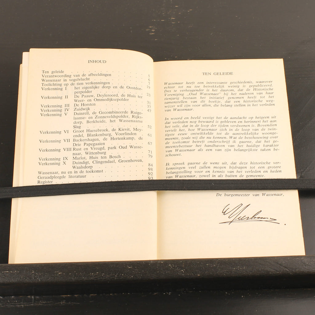 Wassenaar – Historische Verkenningen (1967) – E.M.C.M. Janson – Vintage Streekhistorie