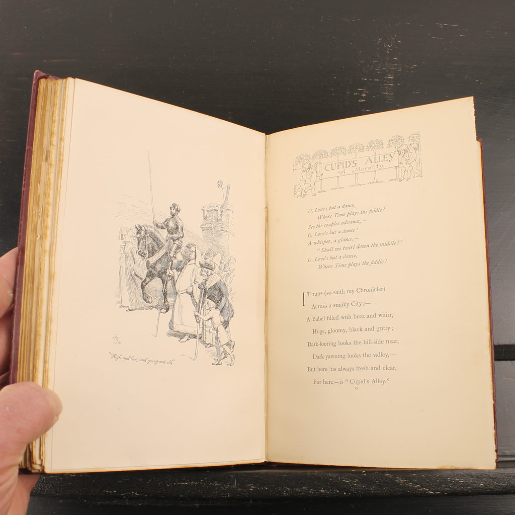 The Story of Rosina and Other Verses - Austin Dobson - Hugh Thomson - Primera Edición 1895