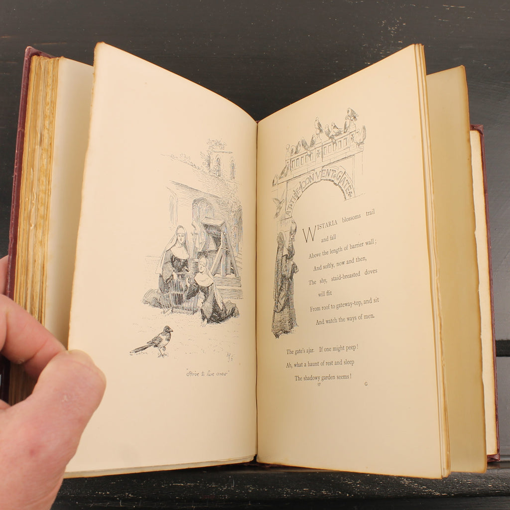The Story of Rosina and Other Verses - Austin Dobson - Hugh Thomson - Primera Edición 1895