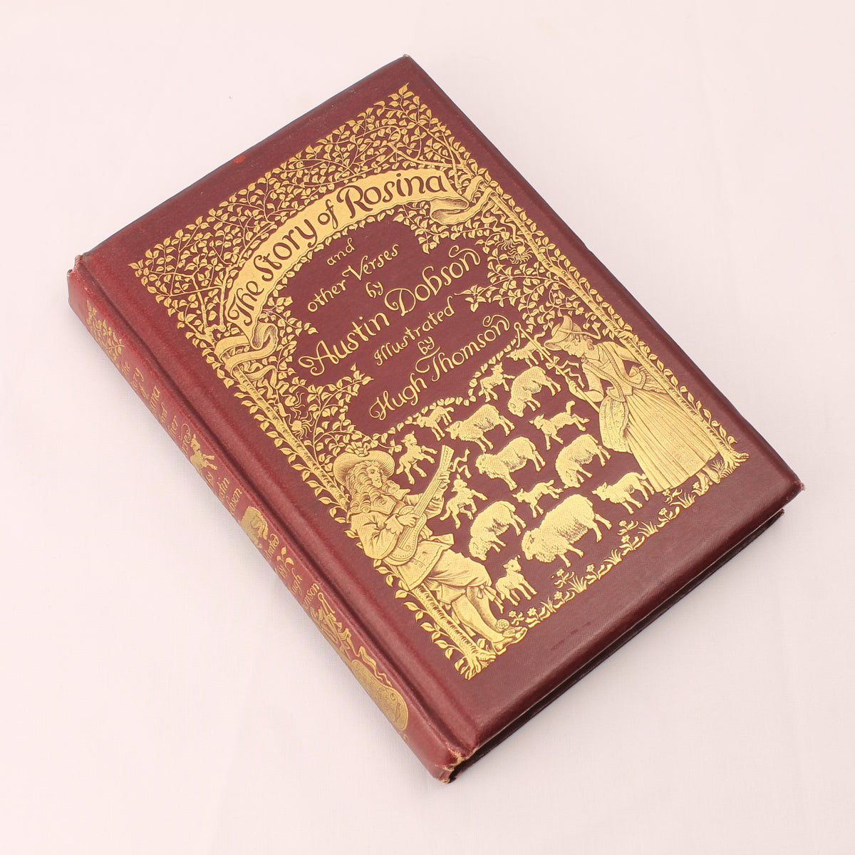 The Story of Rosina and Other Verses - Austin Dobson - Hugh Thomson - Eerste Editie 1895