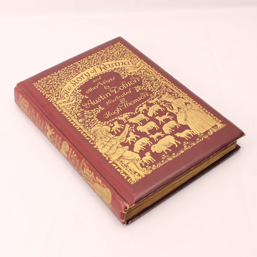 The Story of Rosina and Other Verses - Austin Dobson - Hugh Thomson - Primera Edición 1895