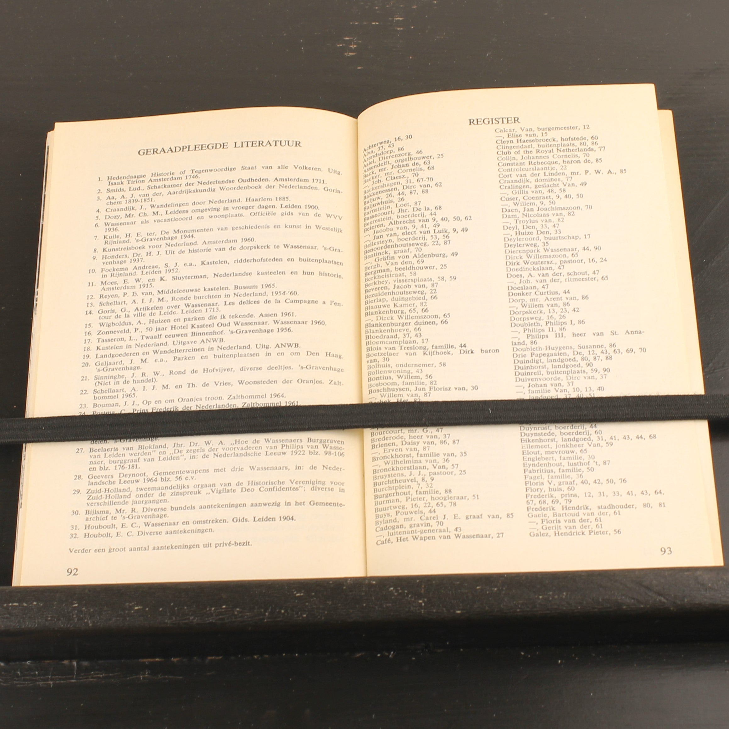 Wassenaar – Historische Verkenningen (1967) – E.M.C.M. Janson – Vintage Streekhistorie
