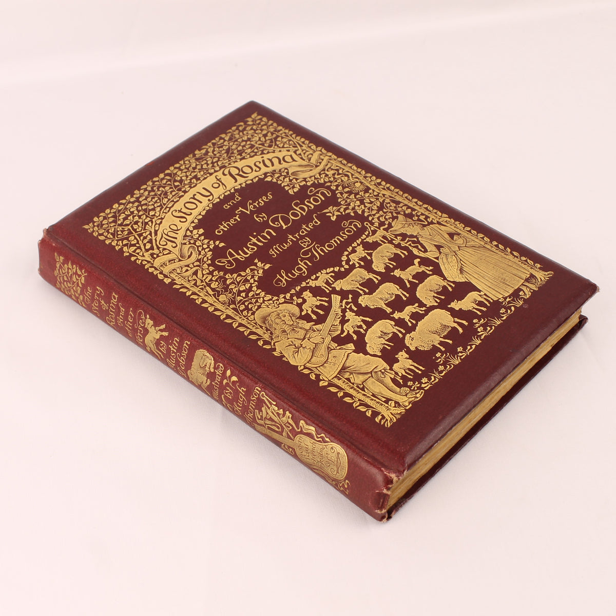 The Story of Rosina and Other Verses - Austin Dobson - Hugh Thomson - Primera Edición 1895