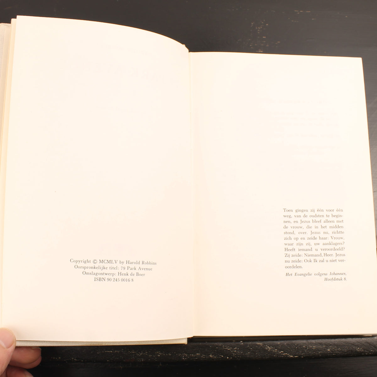 79 Park Avenue - Harold Robbins - Editorial Luitingh, Laren, aprox. 1974
