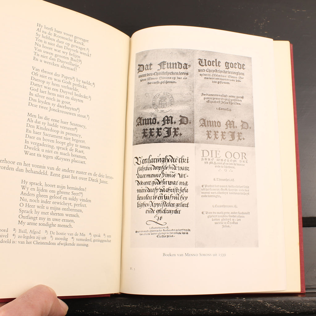 Histoire des baptistes aux Pays-Bas - N. van der Zijpp - Édition originale 1952