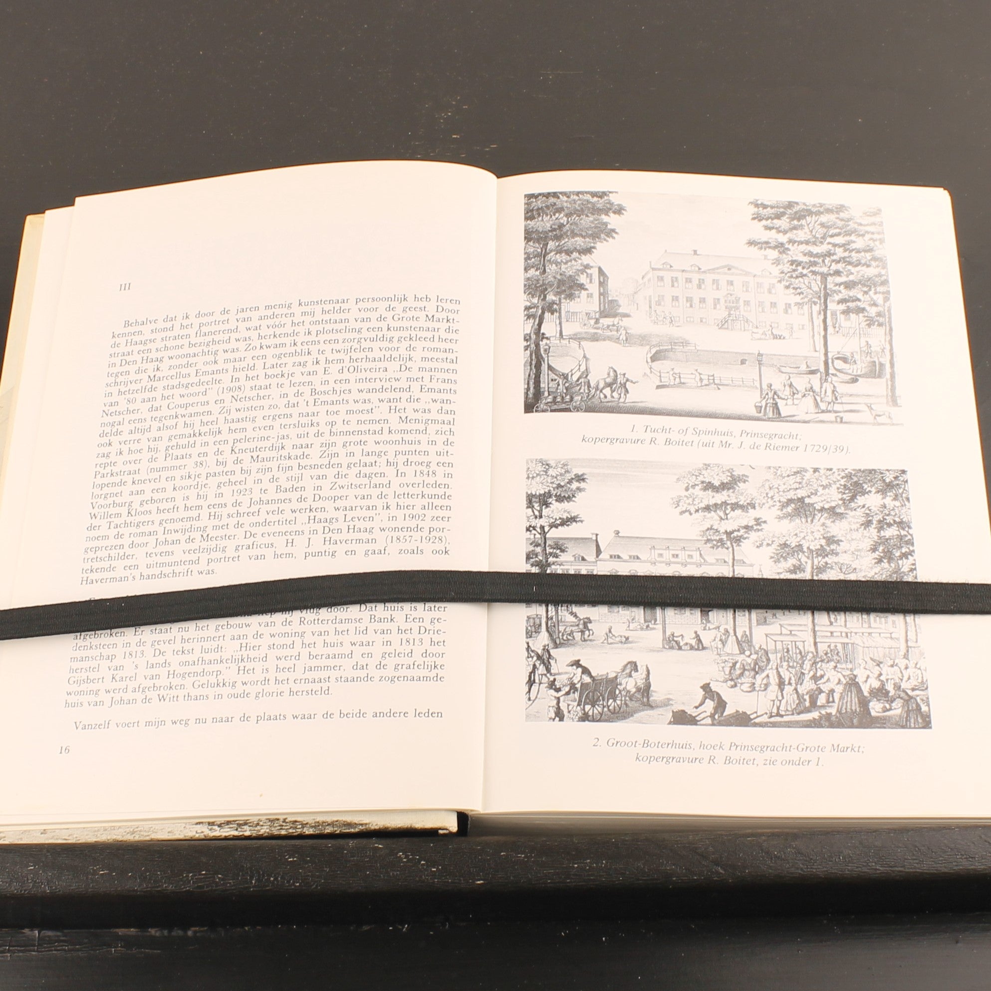 Promenades dans le vieux La Haye – Johan Schwencke – Europese Bibliotheek 1980 – Relié toilé