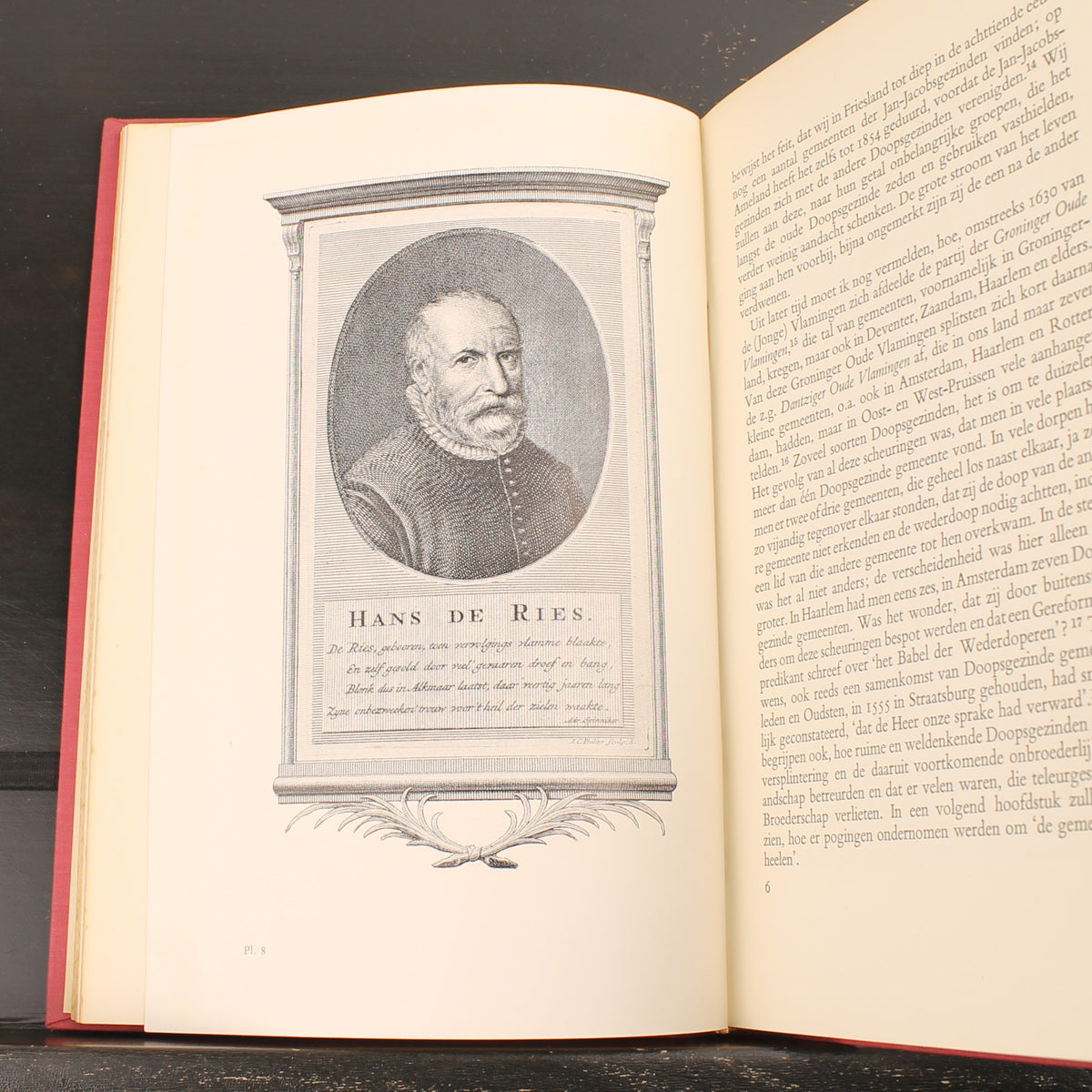 Histoire des baptistes aux Pays-Bas - N. van der Zijpp - Édition originale 1952