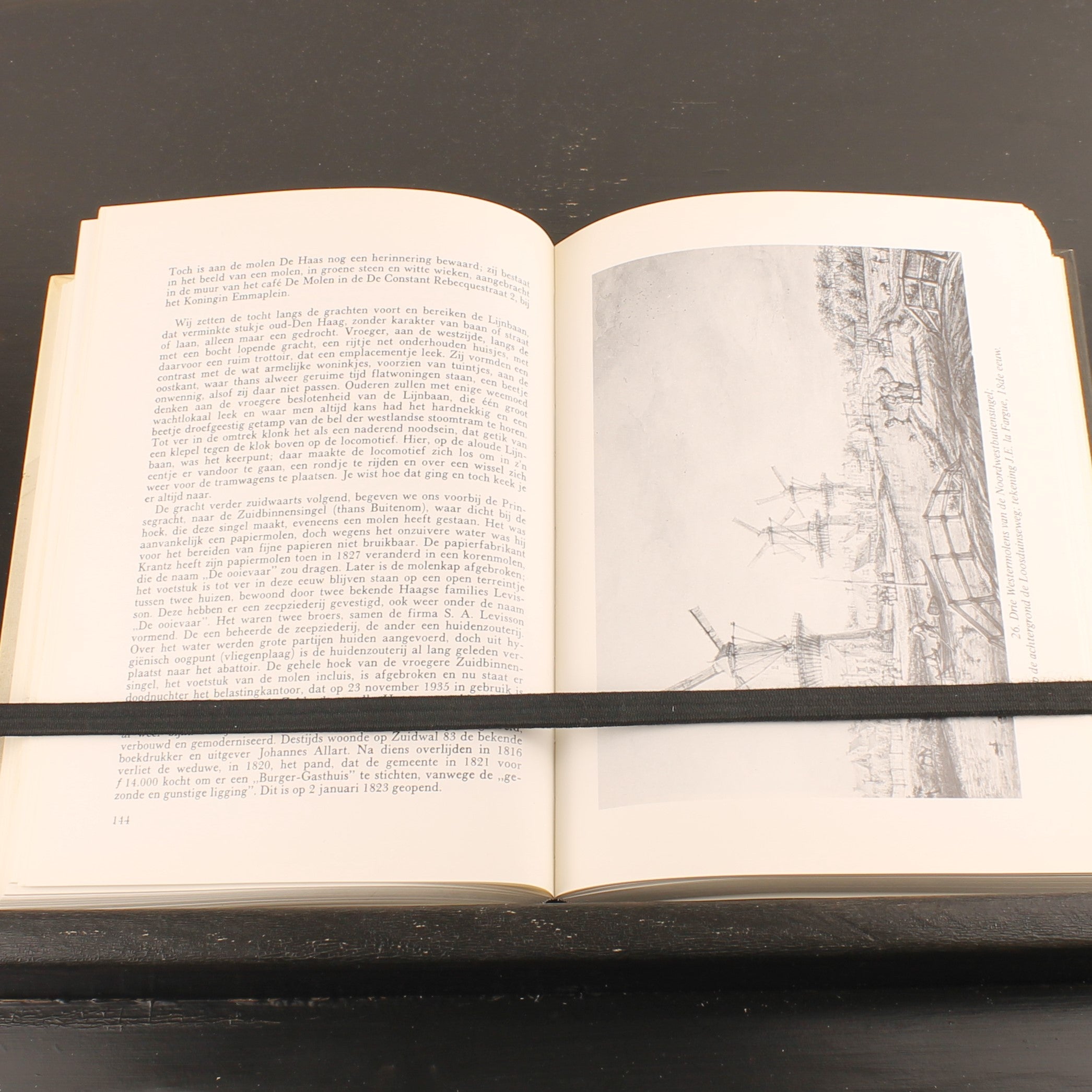 Promenades dans le vieux La Haye – Johan Schwencke – Europese Bibliotheek 1980 – Relié toilé